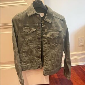 AG Adriano Goldschmied Olive Jean Jacket